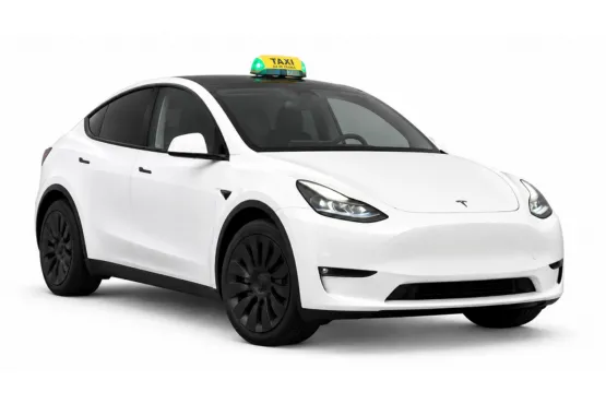 vehicule taxi conventionne tesla model y